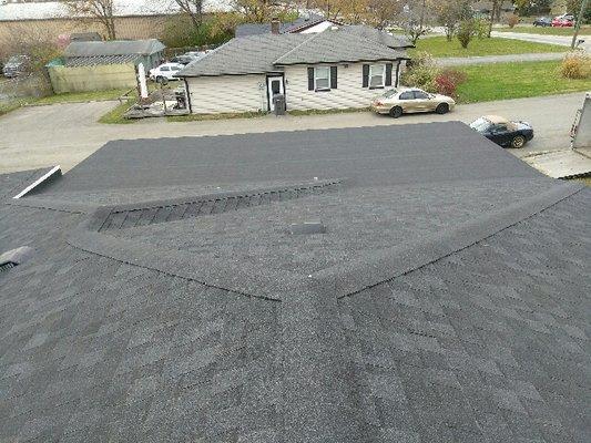 Shingle and Flat Roof