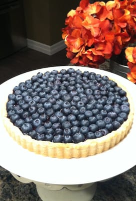 Queen of Tarts Blueberry Tart