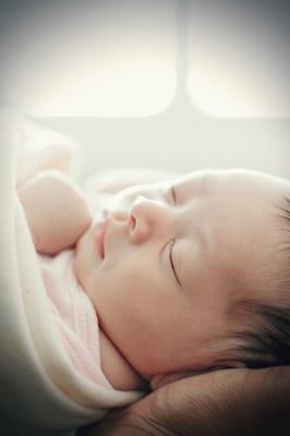 Brentwood home portrait,  Los Angeles Photography, Baby girl, 1 month old