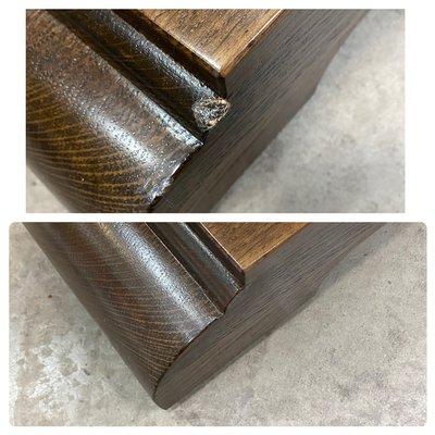 New custom table base with install damage.