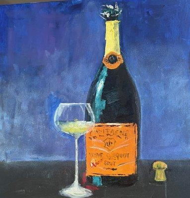 Champagne
24 x 24 Acrylic on canvas