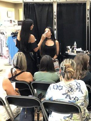 One of our many trend Technique classes. Call today to find when the next one is coming up