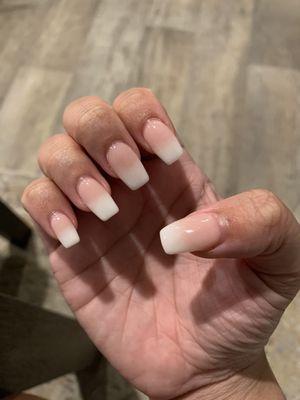 Full set ombré vitamin dip