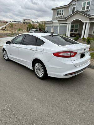 2014 fusion.... 2 coats of Sio2 later and its so shiny it looks wet.