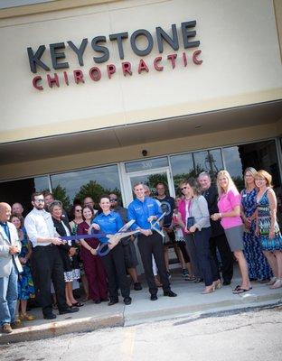 Grand Opening of Keystone Chiropractic West Des Moines.
 www.keystonechirodsm.com