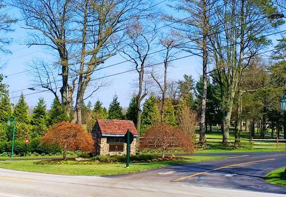 Aronimink Golf Club -- Entrance