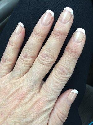 No chip french manicure