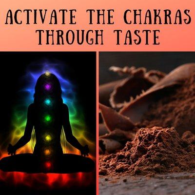 A fun and very unique 15 minute exercise involving food to activate the chakras through taste.  Some prep time required. #ypy #yogispayyogi