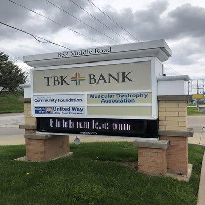 TBK Bank 1521 Grant Street Bettendorf IA 52722