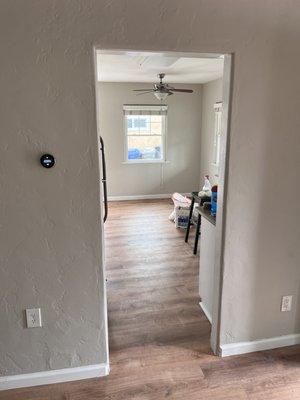 Laminate installation/ interior painting