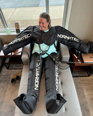 Normatec Compression Boots and Arms