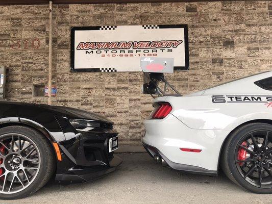 Camaro ZL1 vs Mustang Shelby GT350