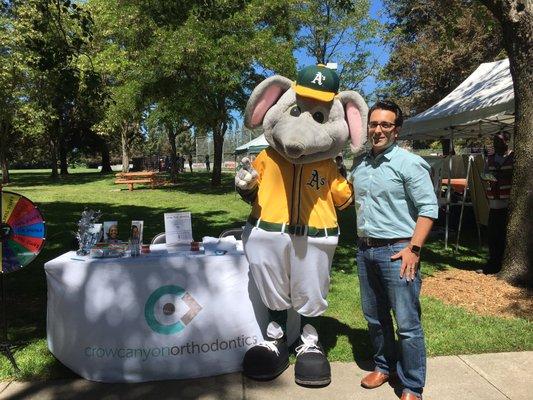 Stomper loves Crow Canyon Orthodontics