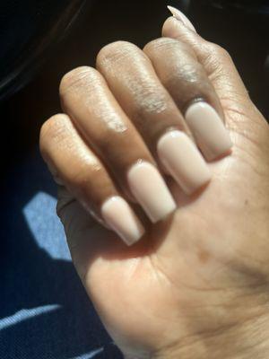 Crystal Nails! Perfect Nude Powder