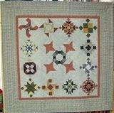 "Tied By Friendship" is one of my most popular patterns & was designed some time ago...originally as a shop hop quilt!!!