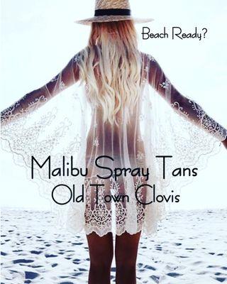 Confidence applied directly to your skin. -Malibu Spray Tans in Old Town Clovis