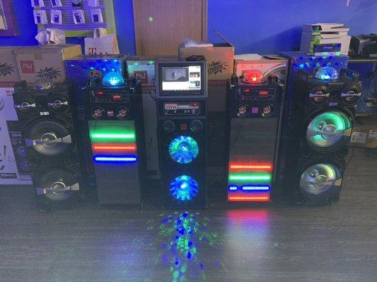 Party speakers for sale!