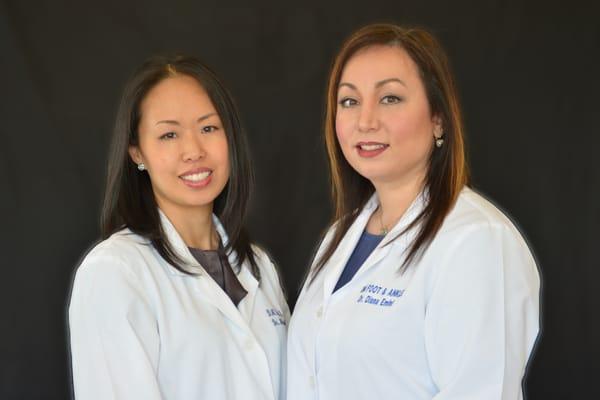 Dr. Michelle Kim and Dr. Diana Emini