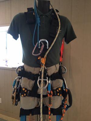 We are a certified rope access company, meaning we use ropes and harness!