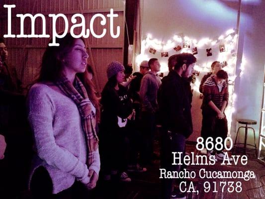 Impact! Every last Saturday of the month @7!