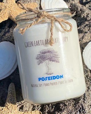 All Natural Poseidon Soy Wax Candles