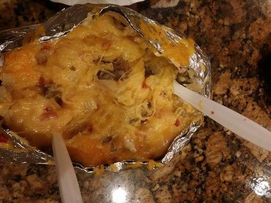 Loaded baked potato