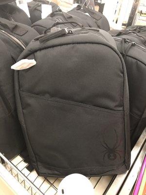 Black spider backpack worth 150.00 for 19.99