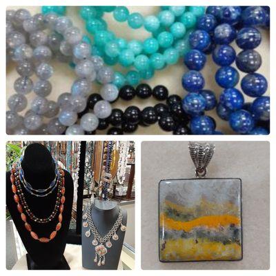 We have jewelry, necklaces, pendants and more!