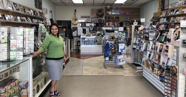 Ruth P, owner of Libreria Cristiana Jireh in her new location on 3712 Williams Blvd Ste G, Kenner, La