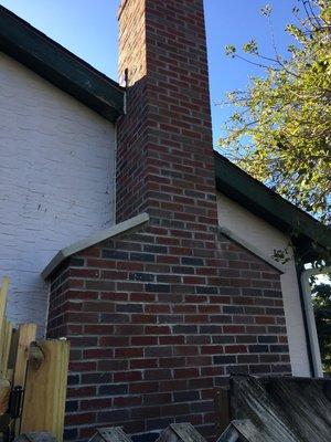 Complete built new chimney