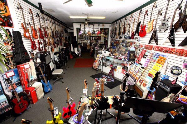 Inside Route 1 Guitars