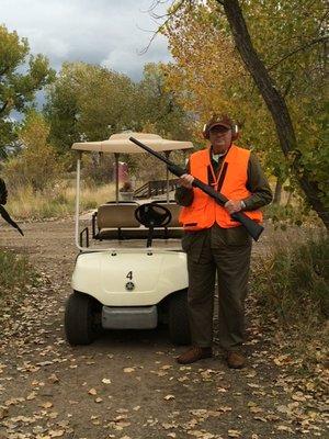 Nice electric gun-buggies, smooth and quiet.