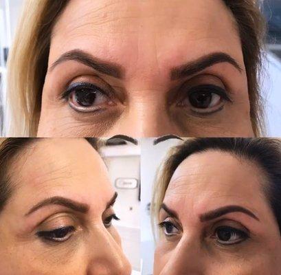 Ombre shading Semi-permanent makeup