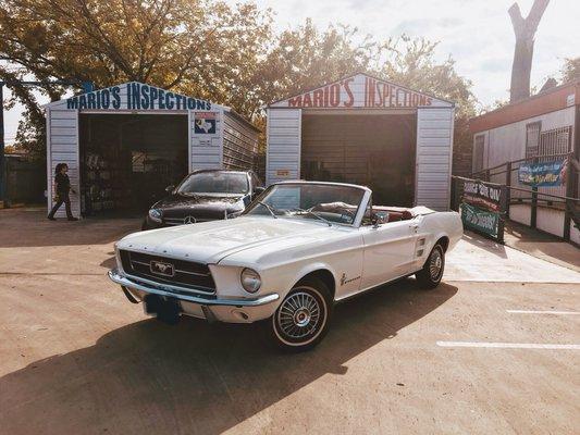 1967 Ford Mustang.               Very clean machine all the way around.