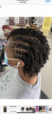 Sisterlocks we install and retighten and repair, we started this from the very beginning.