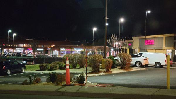 Shopping Center at night