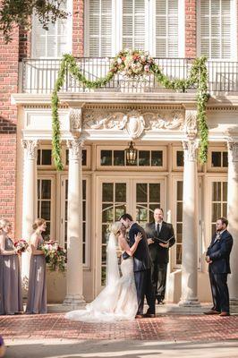 Ceremony at the Astin Mansion