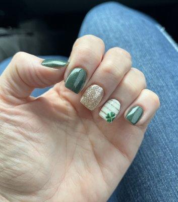 Get your shamrock on at Tiffany's Nail Salon