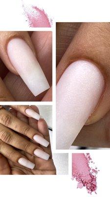 Clean nail preparation.