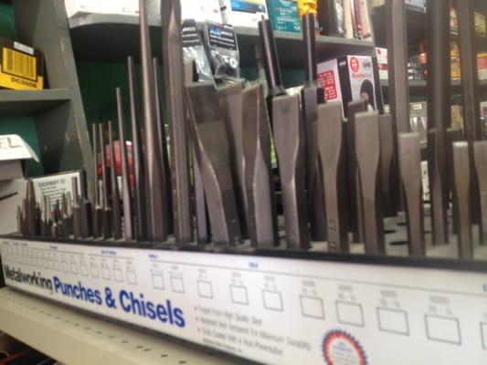 Mel has a wide selection of many kinds of tools and auto parts.