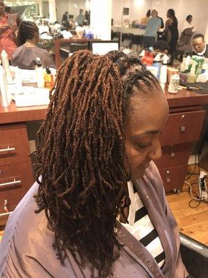 Natural locs & style