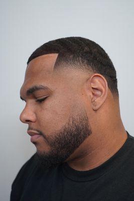 High Taper , Wave length with Beard maintenance