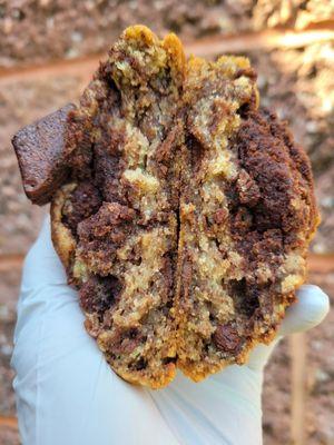 Brownie Chocolate Chip Cookie