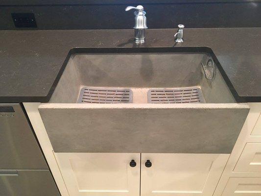 Amazing sink installation by Pardue Industries.