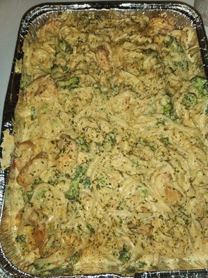 Shrimp Alfredo w/ BROCCOLI