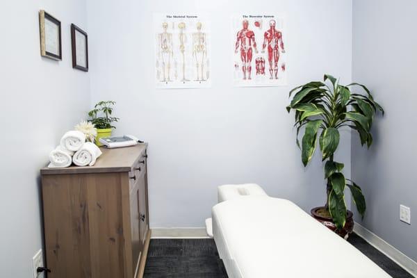 Private and tranquil examination rooms