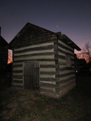 Overland Historical Society Log House