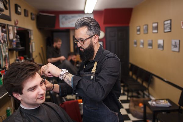 Miguel's Riverside Barber Shop, a Bristol Borough Tradition!