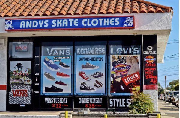 Andy's Skater Clothes