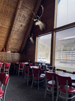 Front dining area